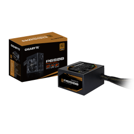 Gibabyte Gaming Power Supply P650 Wat 80 Plus Bronze Certified Gp-P650b